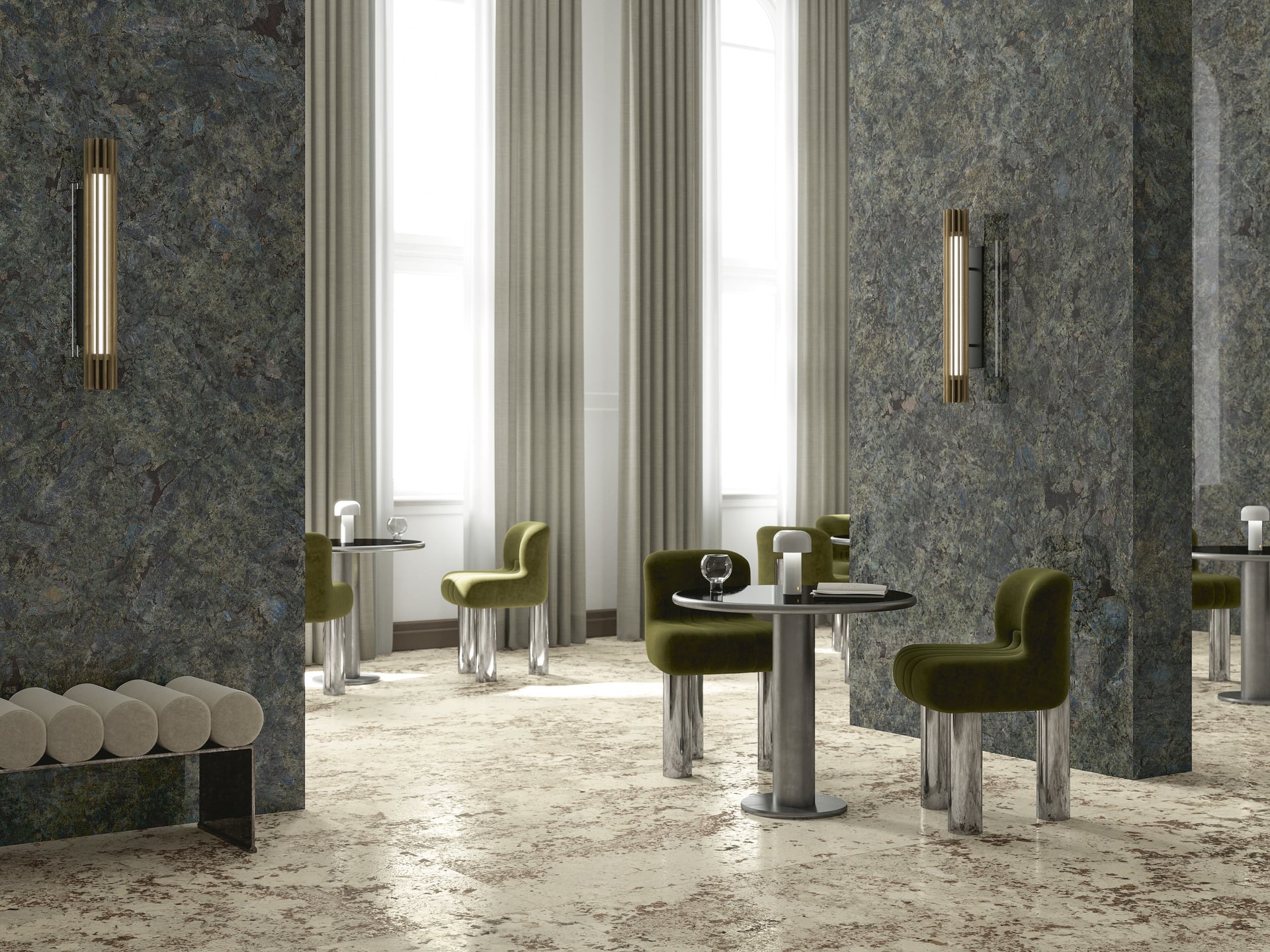 Revestimento Porcelânico Efeito de mármore - ULTRA GRANITI