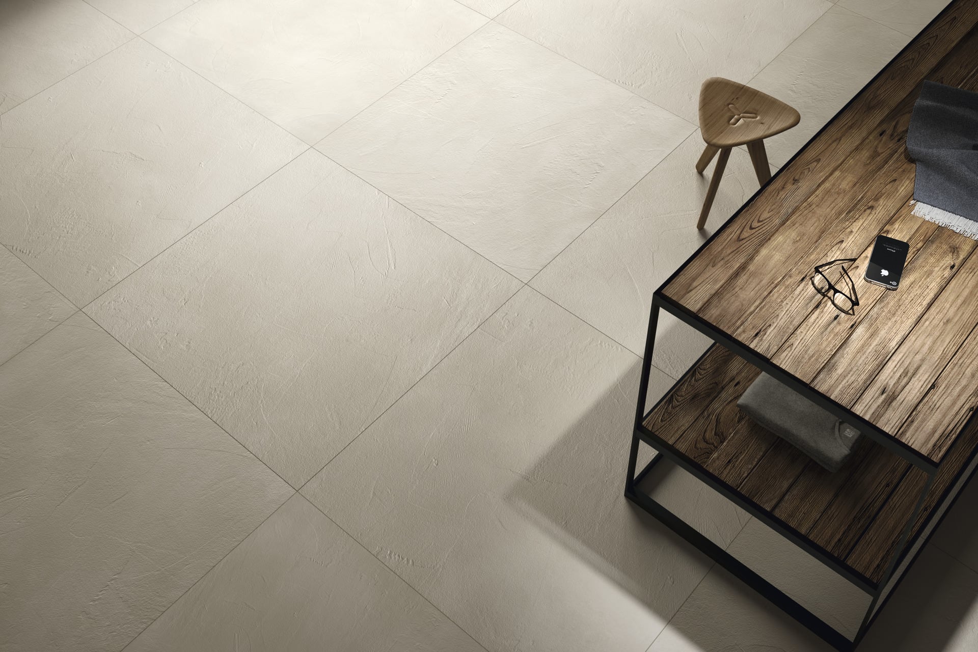 Revestimento Porcelânico Efeito resina / cimento - ULTRA RESINE