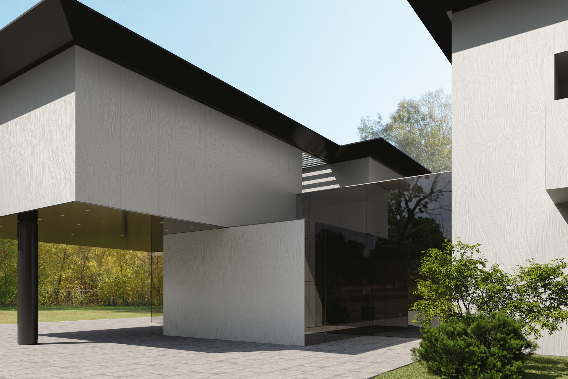 Revestimento Porcelânico Desenho Moderno - LUCE